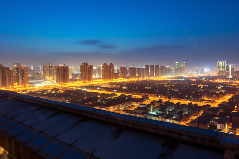 辽阔天津建筑城市夜景,高清,摄影图,摄影图片,图片大全,摄影图免费下载